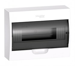Systeme Electric EASY 9 Корпус навесной с прозрачной дверью 1ряд/12мод, IP40, IK07, 63А, 2 клеммы EZ9E112S2SRU - фото 77862