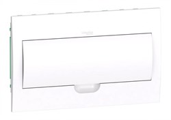 Systeme Electric EASY 9 Корпус встраиваемый с белой дверью 1ряд/18мод, IP40, IK07, 63А, 2 клеммы EZ9E118P2FRU - фото 77863