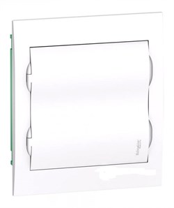 Systeme Electric EASY 9 Корпус встраиваемый с белой дверью 2ряд/24мод, IP40, IK07, 63А, 2 клеммы EZ9E212P2FRU - фото 77867