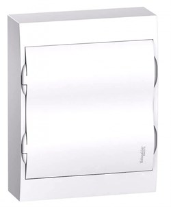 Systeme Electric EASY 9 Корпус навесной с белой дверью 2ряд/24мод, IP40, IK07, 63А, 2 клеммы EZ9E212P2SRU - фото 77868