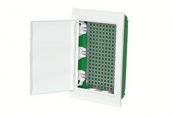 Systeme Electric City9 Box IT корпус встраиваемый с белой дв. 3ряд/36мод 2 розетки EZ9E312P2FIT - фото 77875