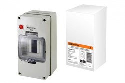 TDM Бокс КМПнИ-4, с индикатором, блокировкой, герметичными вводами, 200х100х110 мм, IP66, SQ0908-0201 - фото 77891