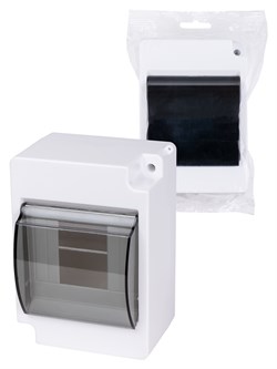 TDM Бокс КМПн-2/4 для наруж. уст. с п/прозрачной крышкой, IP30 НАРОДНЫЙ SQ0907-0602 - фото 77894