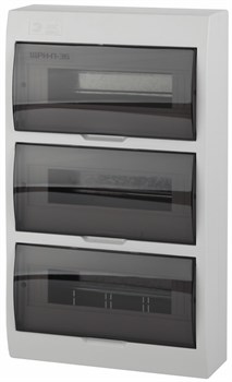 ЭРА Бокс пластик. навесной ЩРН-П-36 SIMPLE Б0041529 - фото 77923