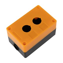 Корпус пластиковый КП 2 кнопки 22 мм Rexant 36-9222 - фото 77972