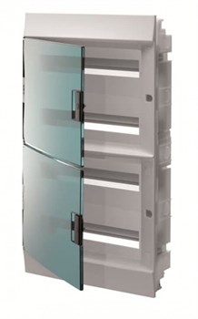 ABB Бокс в нишу Mistral41 72М зеленая дверь (с клемм) 1SLM004101A1210 - фото 78017