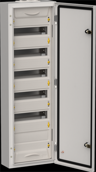 IEK Titan 5 корпус металлический ЩРн-72 (1х72) 960х310х140 IP54 серый TI5-50-N-072-54-7035 - фото 78028