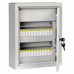 IEK TITAN 3 Корпус металлический ЩРн-24 (395х310х120мм) IP31 MKM14-N-24-31-Z - фото 78044