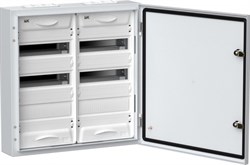 IEK Titan 5 корпус металлический ЩРн-72 (2х36) 585х570х140 IP54 белый TI5-50-N-2X036-54 - фото 78061