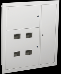 IEK Корпус металлический ЩЭ-4 36 УХЛ3 IP31 LIGHT MKM42-04-31-L - фото 78082