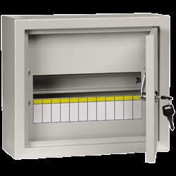 IEK TITAN 3 Корпус металлический ЩРн-9 (265х310х120мм) IP31 MKM14-N-09-31-Z - фото 78090