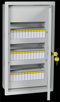 IEK TITAN 3 Корпус металлический ЩРв-36 (540х310х120мм) IP31 белый MKM14-V-36-31-TW - фото 78105