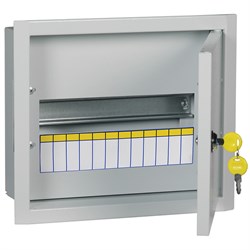 IEK TITAN 3 Корпус металлический ЩРв-12 (265х310х120мм) IP31 MKM14-V-12-30-T - фото 78126