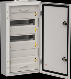 IEK Titan 5 корпус металлический ЩРн-36 (1х36) 585х310х140 IP54 серый TI5-50-N-036-54-7035 - фото 78127