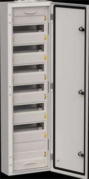 IEK Titan 5 корпус металлический ЩРн-84 (1х84) 1085х310х140 IP54 серый TI5-50-N-084-54-7035 - фото 78131