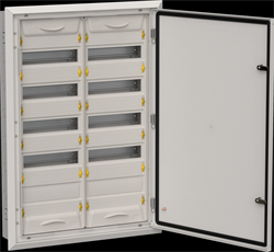 TITAN 5 Корпус мет. ЩРв-120 (2х60) 880х625х130 IP31 сер IEK TI5-50-V-2X060-31-7035 - фото 78177