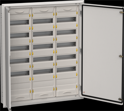 TITAN 5 Корпус мет. ЩРв-216 (3х72) 1005х885х130 IP31 сер IEK TI5-50-V-3X072-31-7035 - фото 78182