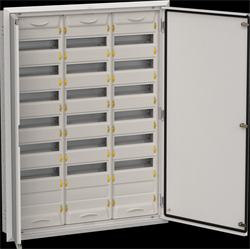 TITAN 5 Корпус мет. ЩРв-252 (3х84) 1130х885х130 IP31 сер IEK TI5-50-V-3X084-31-7035 - фото 78185