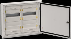 TITAN 5 Корпус мет. ЩРв-48 (2х24) 505х625х130 IP31 сер IEK TI5-50-V-2X024-31-7035 - фото 78195