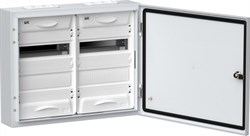 IEK Titan 5 корпус металлический ЩРн-48 (2х24) 460х570х140 IP54 белый TI5-50-N-2X024-54 - фото 78201