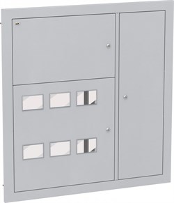 IEK Корпус металлический ЩЭ-6-1 36 УХЛ3 IP31 MKM42-06-31 - фото 78225