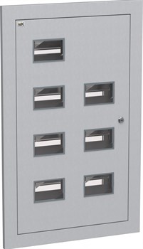 IEK Корпус металлический ЩЭ-7-2 УХЛ3 IP31 MKM44-07-31 - фото 78243