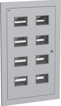 IEK Корпус металлический ЩЭ-8-2 УХЛ3 IP31 MKM44-08-31 - фото 78244