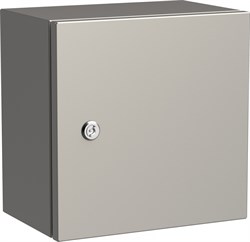 IEK Titan 5 корпус металлический ЩМП-30.30.20 (AISI 316) УХЛ1 IP66 300х300х200мм TI5-12-N-030-030-020-66 - фото 78260