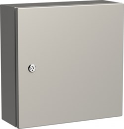 IEK Titan 5 корпус металлический ЩМП-40.40.15 (AISI 316) УХЛ1 IP66 400х400х150мм TI5-12-N-040-040-015-66 - фото 78265