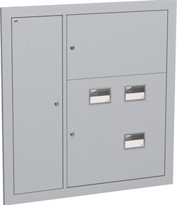 IEK LIGHT Корпус металлический ЩЭ-3-Э 36 IP31 (слаботочный отсек слева) LIGHT IND-MKM43-03-31-E-L - фото 78293