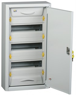 IEK Корпус металлический ЩРн-36з-0 36 УХЛ3 IP31 PRO MKM15-N-36-31-ZU - фото 78321