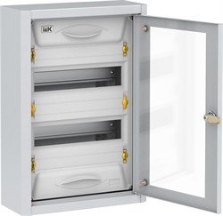 IEK Titan 5 корпус металлический ЩРн-24 пр. дв. IP31 УХЛ3 MKM16-N-024-31-Z-U - фото 78331