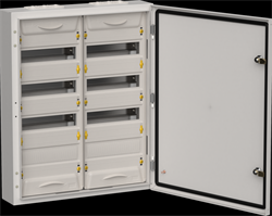 IEK Titan 5 корпус металлический ЩРн-96 (2х48) 710х570х140 IP54 серый TI5-50-N-2X048-54-7035 - фото 78336