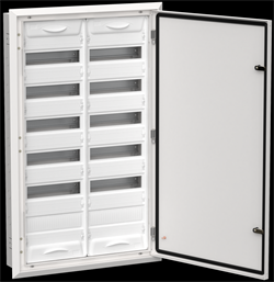 TITAN 5 Корпус мет. ЩРв-144 (2х72) 1005х625х130 IP31 бел IEK TI5-50-V-2X072-31 - фото 78342