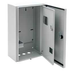 EKF PROxima Щит учетный ЩУ-3/1-1 двухдверный (445x400x150) 12 модулей IP54 mb54-3-2 - фото 78541