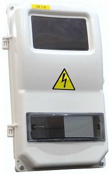 EKF Basic Щит учетный ЩУРн-П 1/8 (366х200х117) IP55 pb-1/8-55-bas - фото 78563