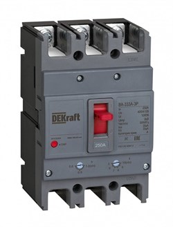 Dekraft Силовой автоматический выключатель 3P 200A 35кА ВА-333А 28122DEK - фото 79591