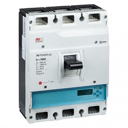 EKF Averes Автоматический выключатель AV POWER-4/3 1000А 50kA ETU6.2 mccb-43-1000-6.2-av - фото 80547