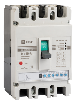 EKF PROxima Автоматический выключатель ВА-99М 250/250А 3P 50кА с электронным расцепителем mccb99-250-250me - фото 81335