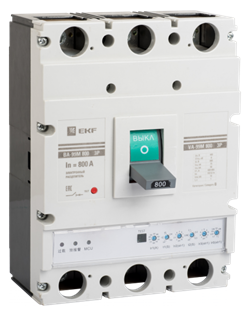 EKF PROxima Автоматический выключатель ВА-99М 800/800А 3P 75кА с электронным расцепителем mccb99-800-800me - фото 81338