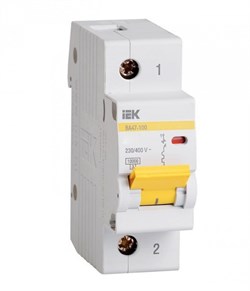 IEK KARAT Автоматический выключатель ВА47-100 1Р 25А 10кА х-ка D MVA40-1-025-D - фото 82072
