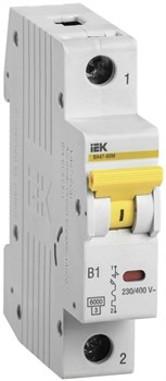 IEK KARAT Выключатель автоматический ВА47-60M 1Р 10А 6кА B MVA31-1-010-B - фото 82113