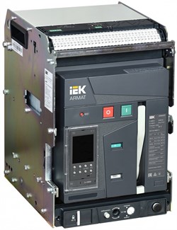 IEK ARMAT Автоматический выключатель воздушный выдвижного исполнения 3P B 85кА 2000А TD с акс. AR-ACB-3VB-085-2000A-TDCF - фото 82883