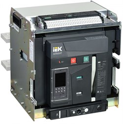 IEK ARMAT Автоматический выключатель воздушный выдвижного исполнения 3P F 125кА 4000А TD с акс. AR-ACB-3VF-125-4000A-TDCF - фото 83245