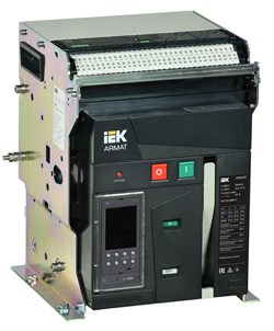 IEK ARMAT Автоматический выключатель воздушный стационарного исполнения 3P D 85кА 2500А TD с акс. AR-ACB-3FD-085-2500A-TDCF - фото 83537
