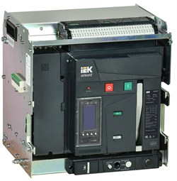 IEK ARMAT Автоматический выключатель воздушный выдвижного исполнения 4P A 55кА 1000А TY с акс. AR-ACB-4VA-055-1000A-TYCF - фото 83612