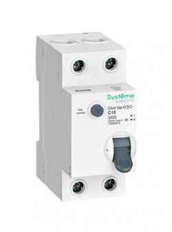 City9 Set Авт. выкл. диф. тока (АВДТ) 1P+N С 16А 6kA 30мА Тип-A 230В C9D65616 - фото 84816