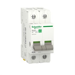 Schneider Electric RESI9 Выключатель нагрузки (мод. рубильник) 40А 2P R9PS240 - фото 85272