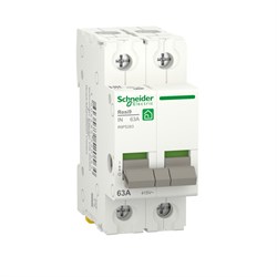 Schneider Electric RESI9 Выключатель нагрузки (мод. рубильник) 63А 2P R9PS263 - фото 85283