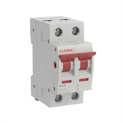 DKC YON max Выключатель нагрузки модульный MSD 2P 100A MSD-2P100 - фото 85489